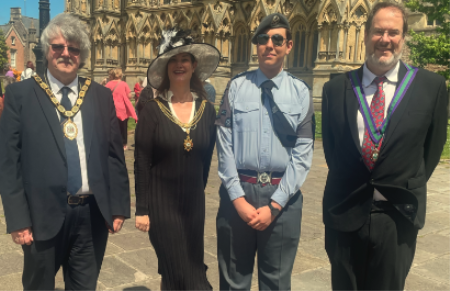 Installation of the Dean of Wells, Reverend Canon Toby Wright 