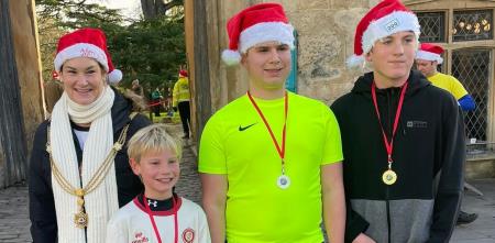 Wells Rotary Santa Fun Run