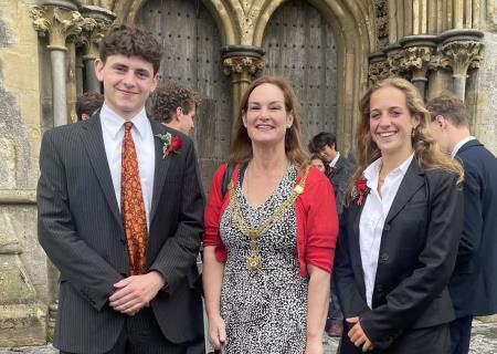 Speech Day and End of Year Service at Wells Cathedral School